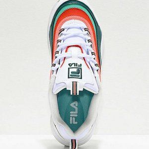 FILA Leather Platform Sneakers